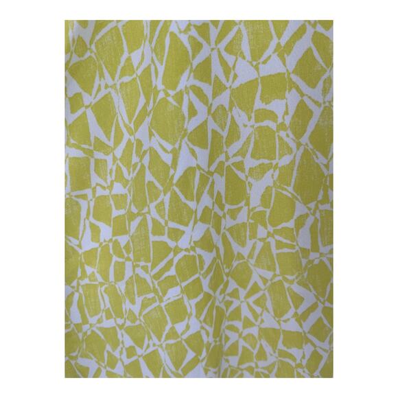 Vince Camuto dress print sleeveless wrap yellow size X-Small XS - Picture 4 of 8